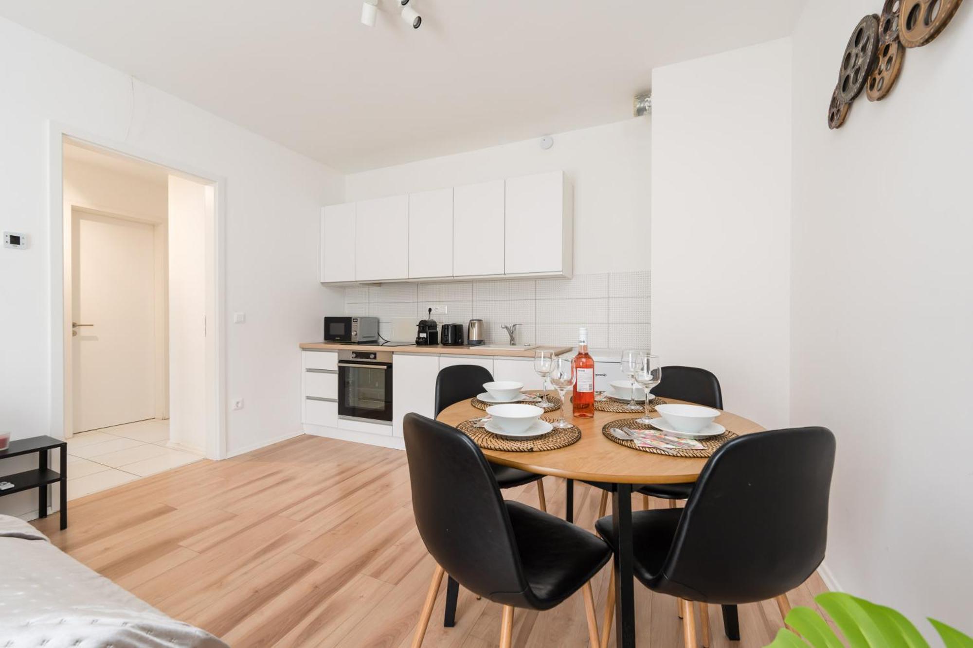 Brand New Modern Apartment-2 Rooms-Balcony-Garage 부다페스트 외부 사진