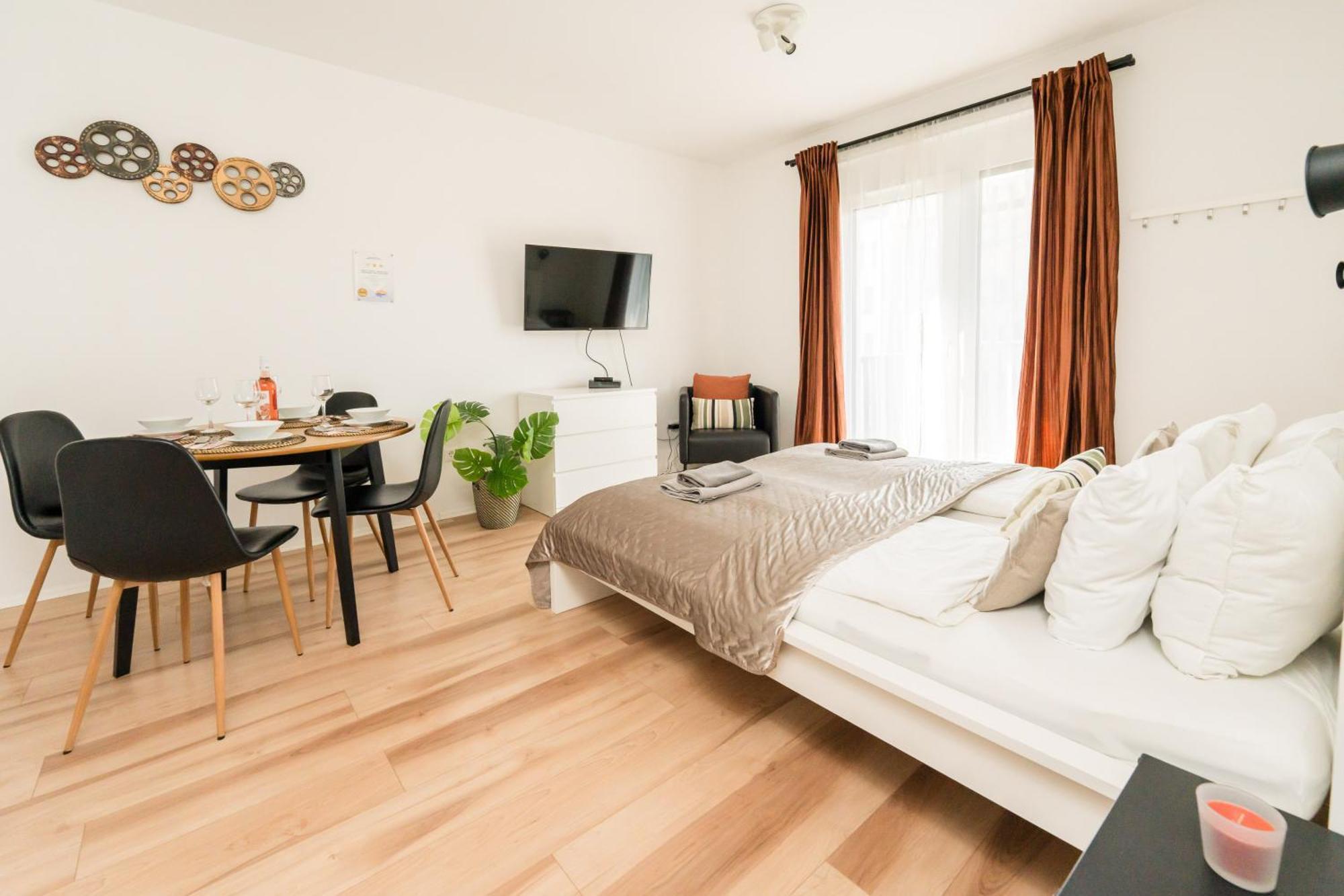 Brand New Modern Apartment-2 Rooms-Balcony-Garage 부다페스트 외부 사진