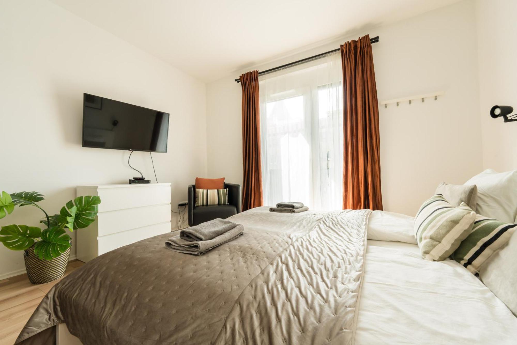 Brand New Modern Apartment-2 Rooms-Balcony-Garage 부다페스트 외부 사진
