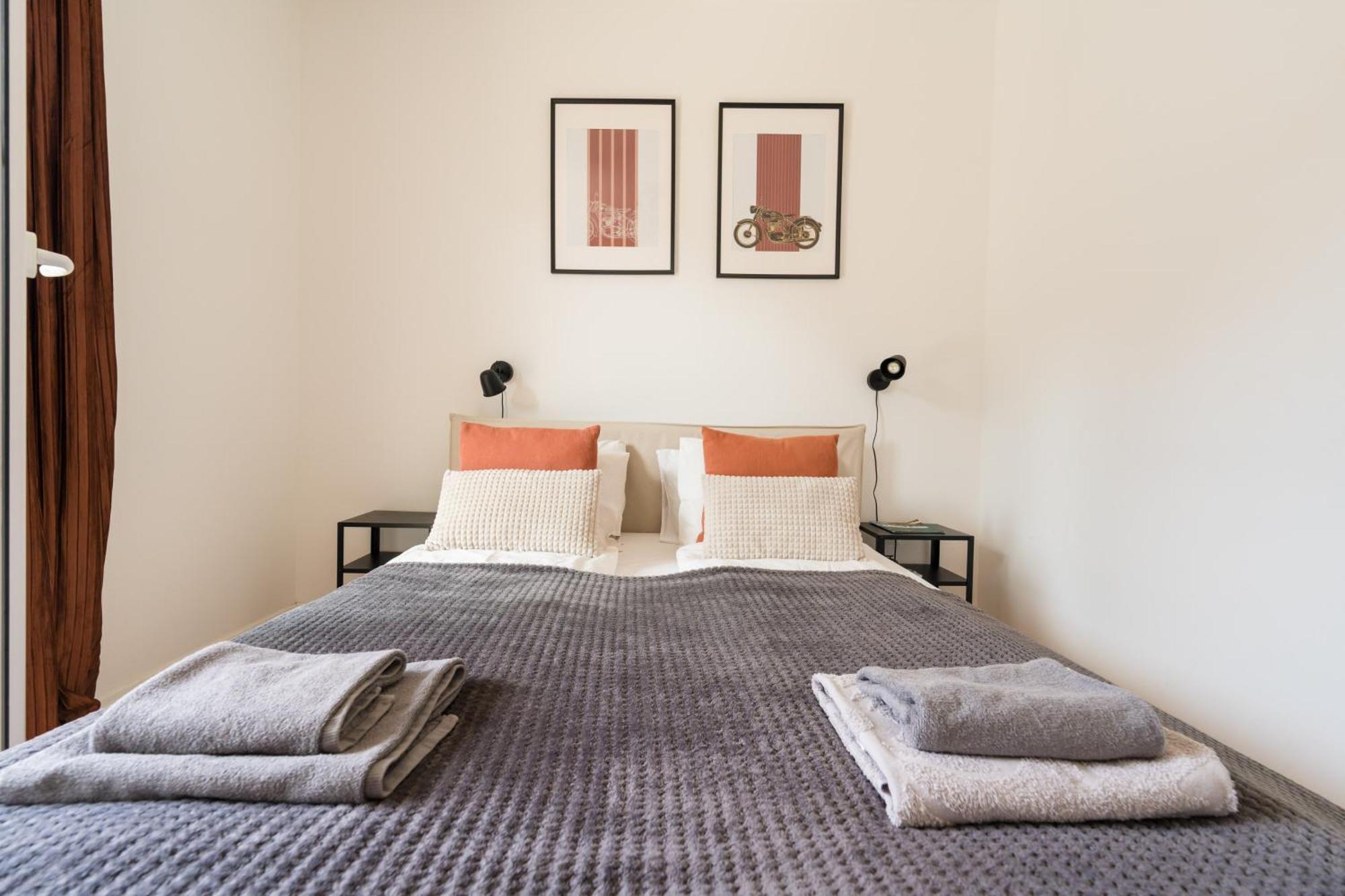 Brand New Modern Apartment-2 Rooms-Balcony-Garage 부다페스트 외부 사진